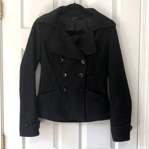 Topshop Double Breasted Peacoat